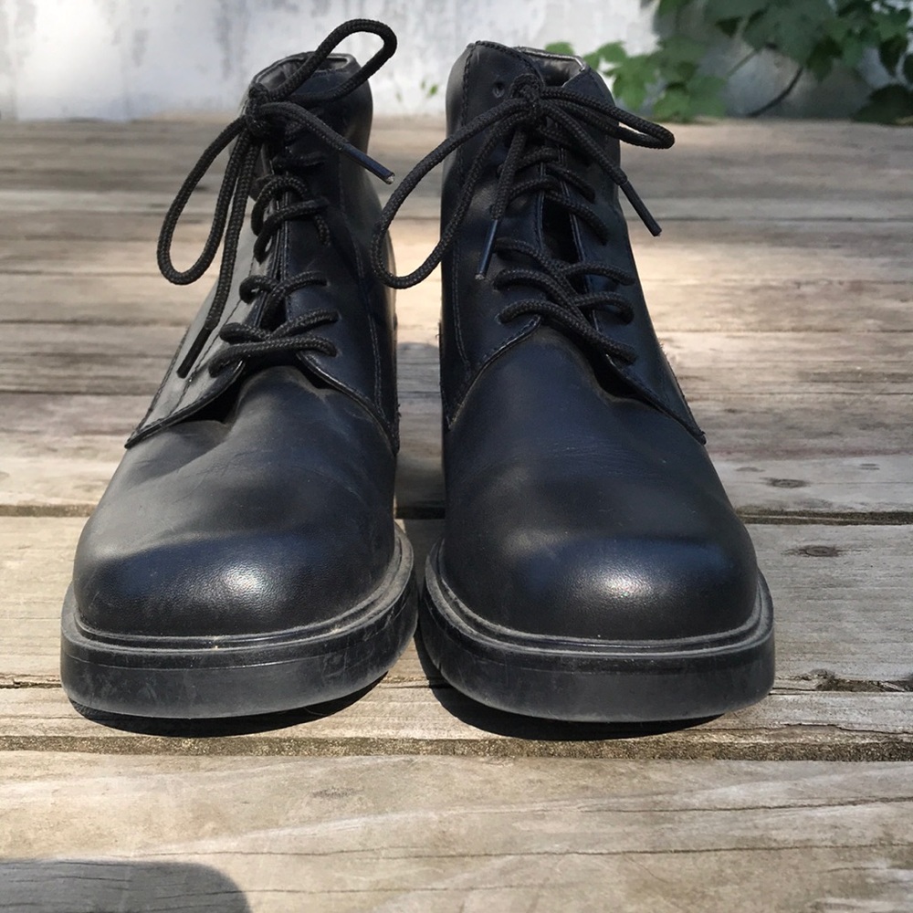 WhiteMT. Lace Up Ankle Boot